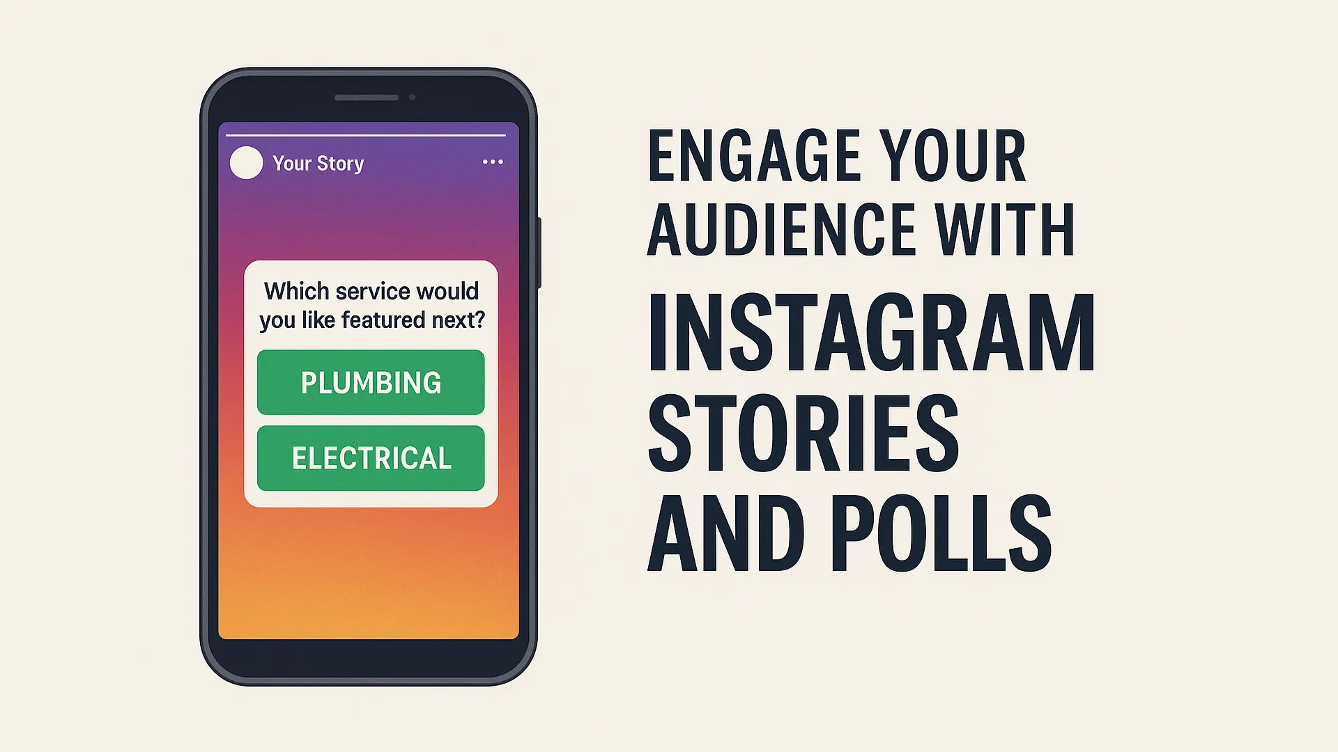 engage-instagram-audience-polls-stories_16-9 instagram-like image with title of article about stories and polls